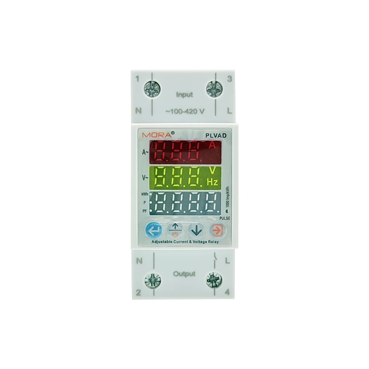2P Digital Voltage Protector Type C med Triple Display